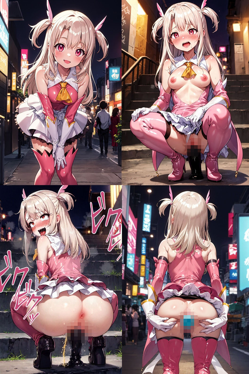 サンプル画像1:イリヤスフィール敗北路上プレイ(かずな屋) [d_330263]