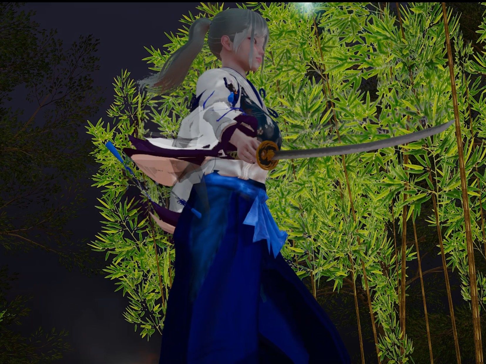 サンプル画像2:エルフの媚薬2 刀舞士ミラとミスリル銀の媚薬(スタジオひとり) [d_330278]