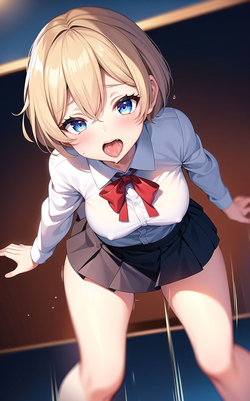 サンプル画像5:放課後金髪女子校生処女膜喪失男根ブッ刺さり生ハメ初体験(AIJK女学園) [d_330303]