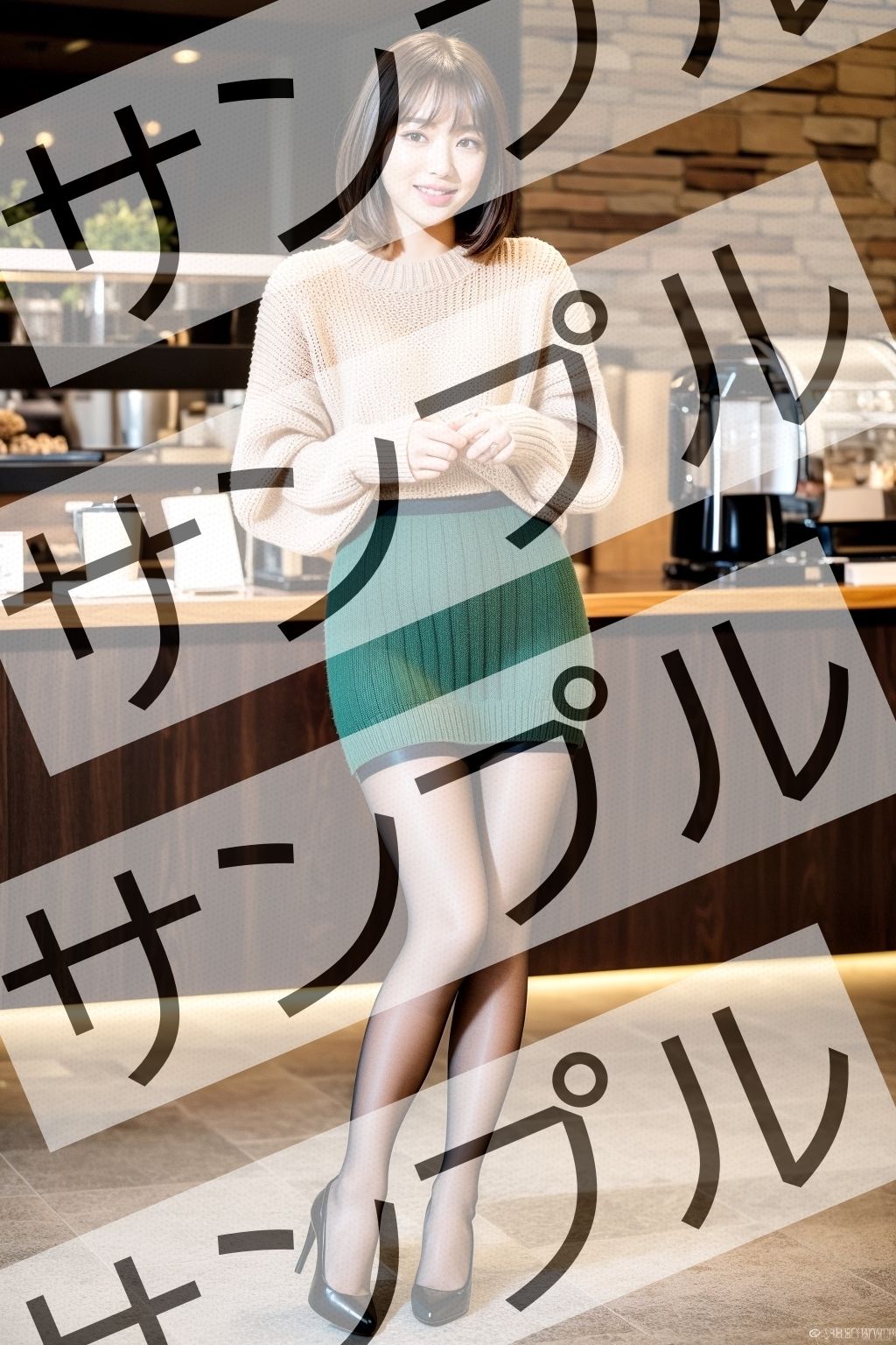 サンプル画像4:超高級ストッキングを履いた美人のお姉さん – Beautiful woman wearing ultra-luxury stockings -(あらぶるま) [d_330315]