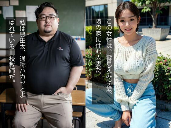 サンプル画像1:人妻NTR！弱みを握られ寝取られ露出調教370p(AIシテルProject) [d_330326]