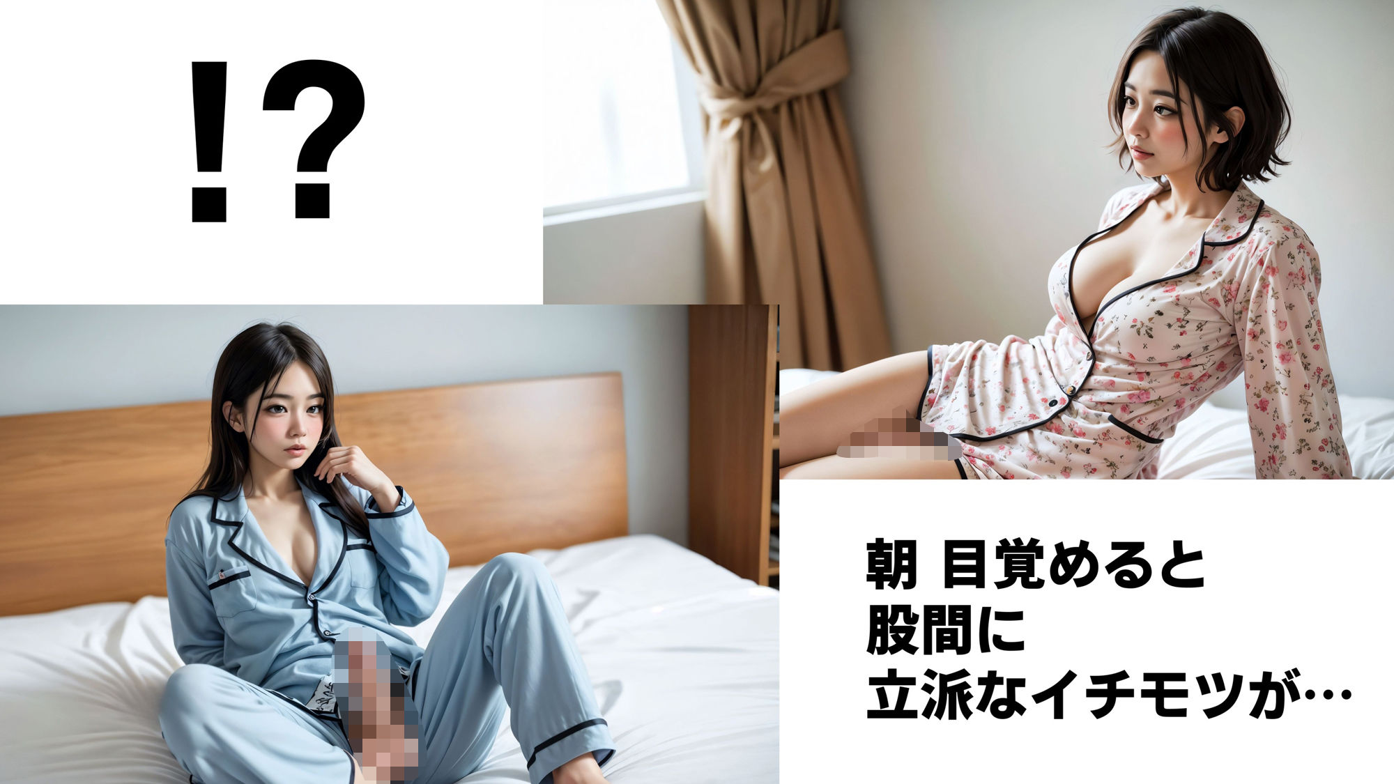 サンプル画像1:【4K高画質】勃起チンポ シコり散らかし美女 【ふたなり・男の娘】(コメットパンチ) [d_330383]