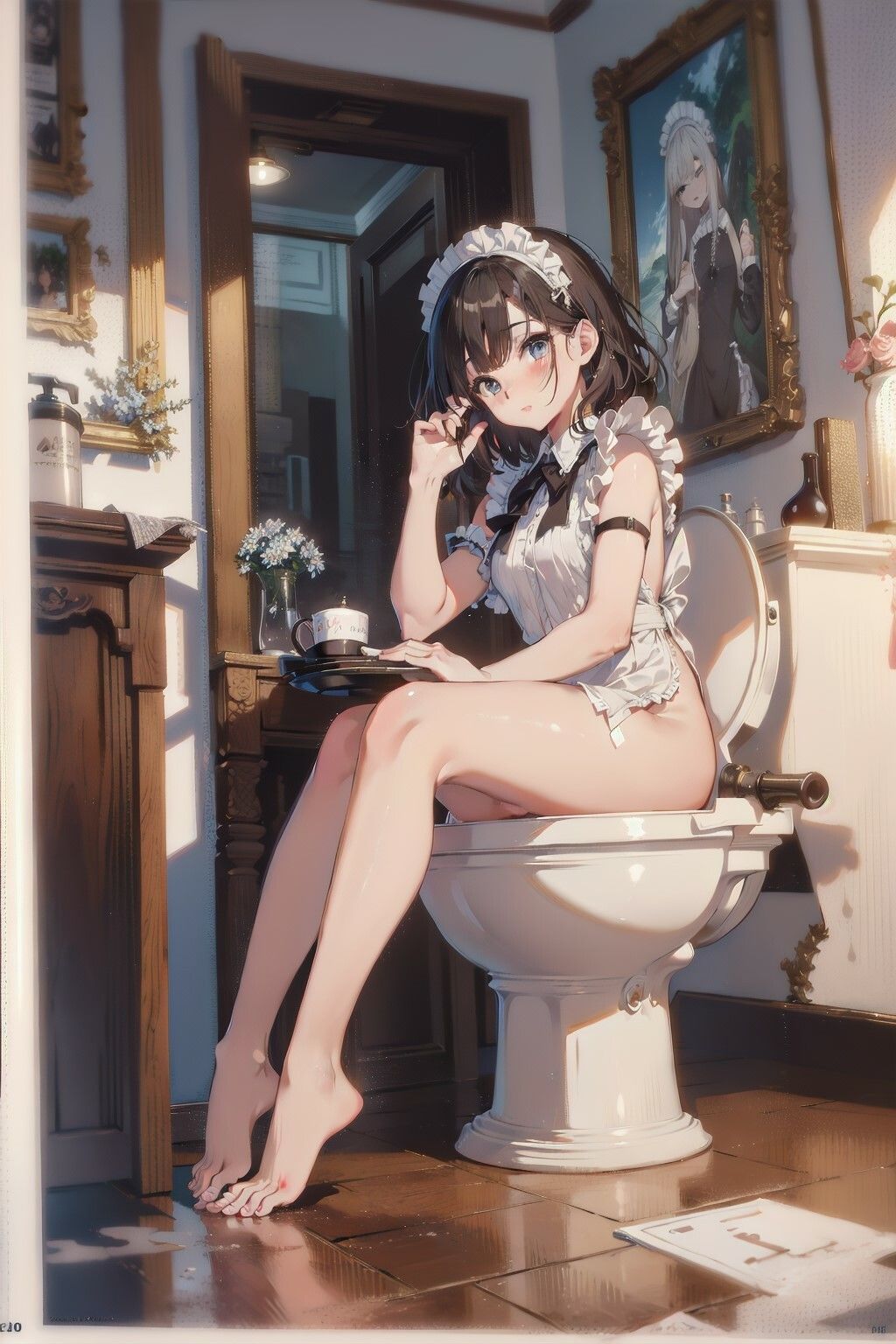 サンプル画像5:トイレ突撃(はいにょー) [d_330420]