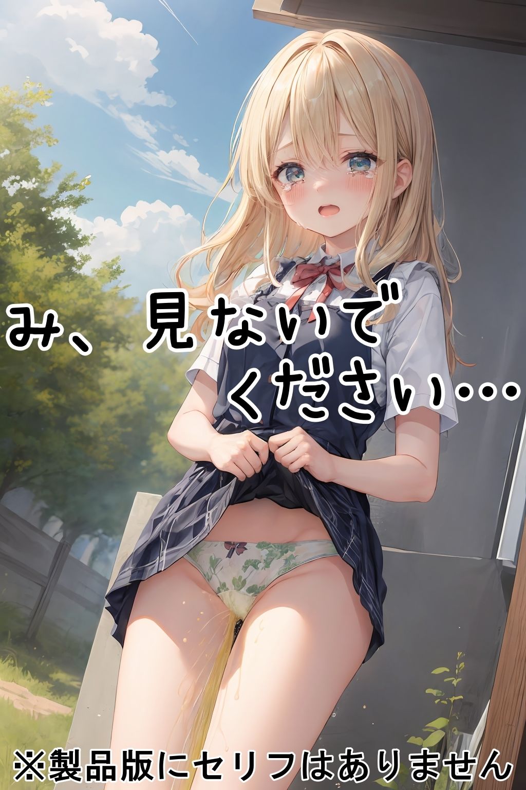 サンプル画像6:おもらし美少女2 恥ずかしくて泣いちゃう女の子たち(まほろ先生) [d_330493]