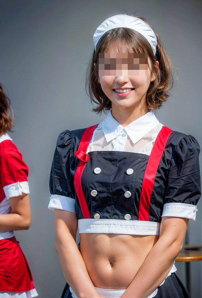 サンプル画像1:コスプレ天国〜ウェイトレス vol.1(働く女性) [d_330555]