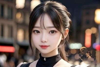 サンプル画像3:AI彼女〜モデル写真集《黒髪の清楚系お姉さん編 》(AI彼女プレミアム) [d_330681]