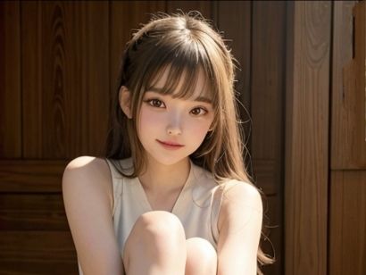 サンプル画像1:AI彼女プレミアム〜ワケあり写真集 ！(AI彼女プレミアム) [d_330747]
