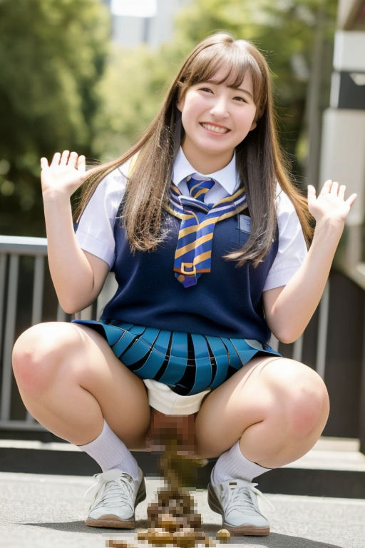 脱糞女子校生 117名の変態糞メス