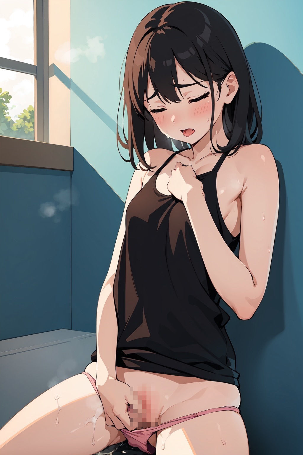 サンプル画像6:田舎の無知な美少女に間違った性教育をしてやった(AI活) [d_330821]