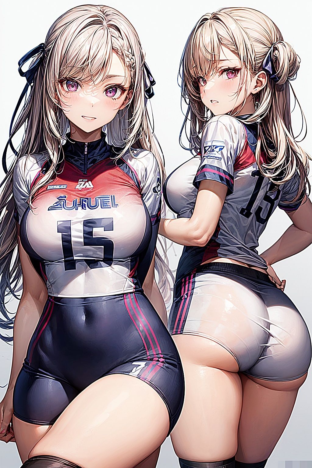 サンプル画像4:バレーボールなおっぱい(ピクセル詩人) [d_330903]