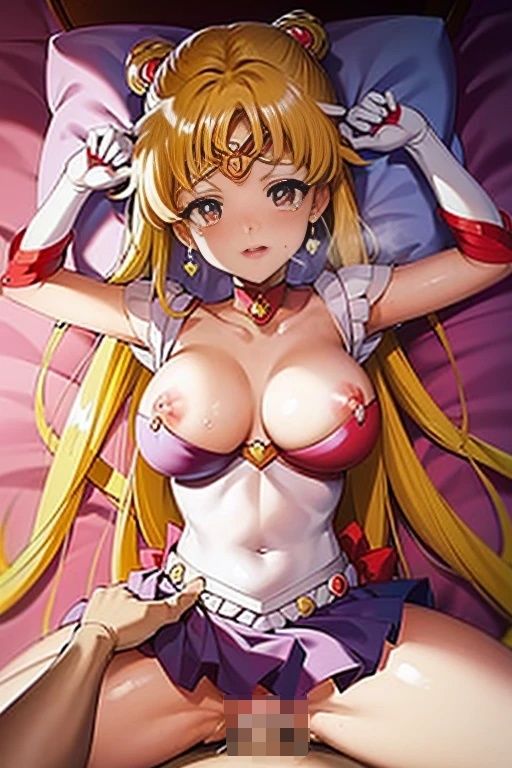 サンプル画像5:セーラー戦士のお仕置きタイム・月◯うさぎ編(ファンデリ) [d_330960]