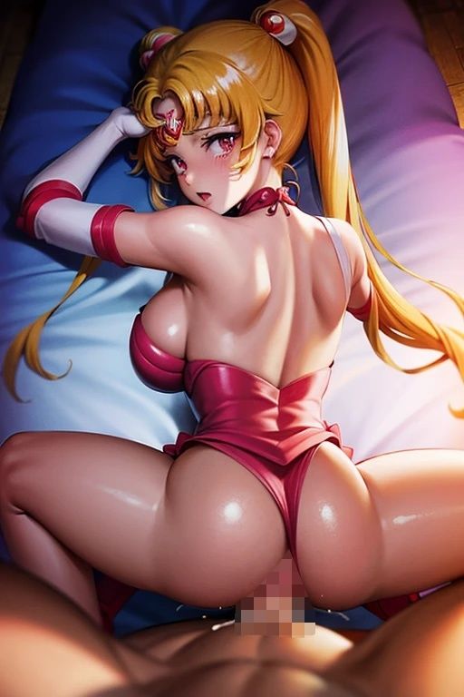 サンプル画像6:セーラー戦士のお仕置きタイム・月◯うさぎ編(ファンデリ) [d_330960]