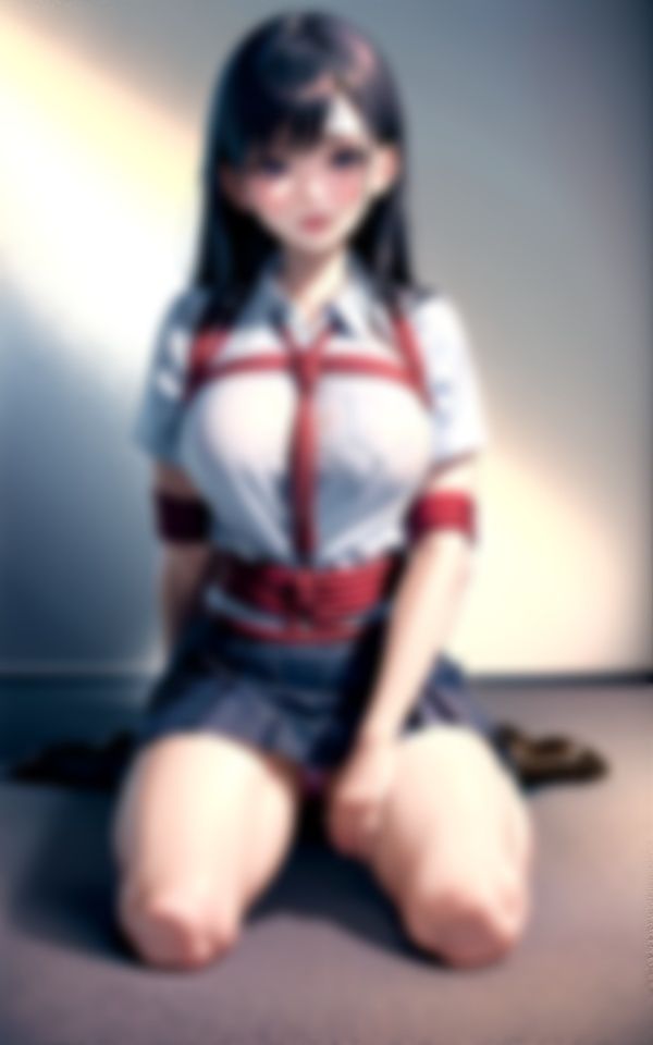 サンプル画像2:僕のペットはJKだった・・・亀甲縛りをしてJKを自宅に監禁〜強●パンチラさせるが喜ぶ痴女〜(激安変態仮面) [d_331044]