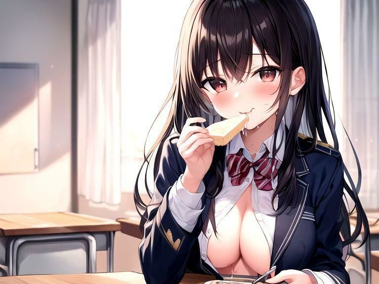 サンプル画像2:ノーパンノーブラ・露出学園の日常 冬服ブレザー 編(VIXEN) [d_331117]