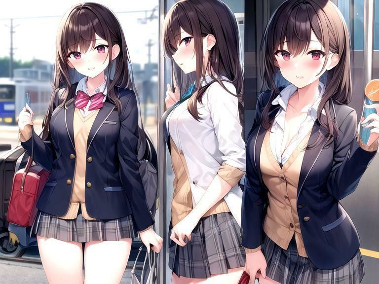 サンプル画像3:ノーパンノーブラ・露出学園の日常 冬服ブレザー 編(VIXEN) [d_331117]