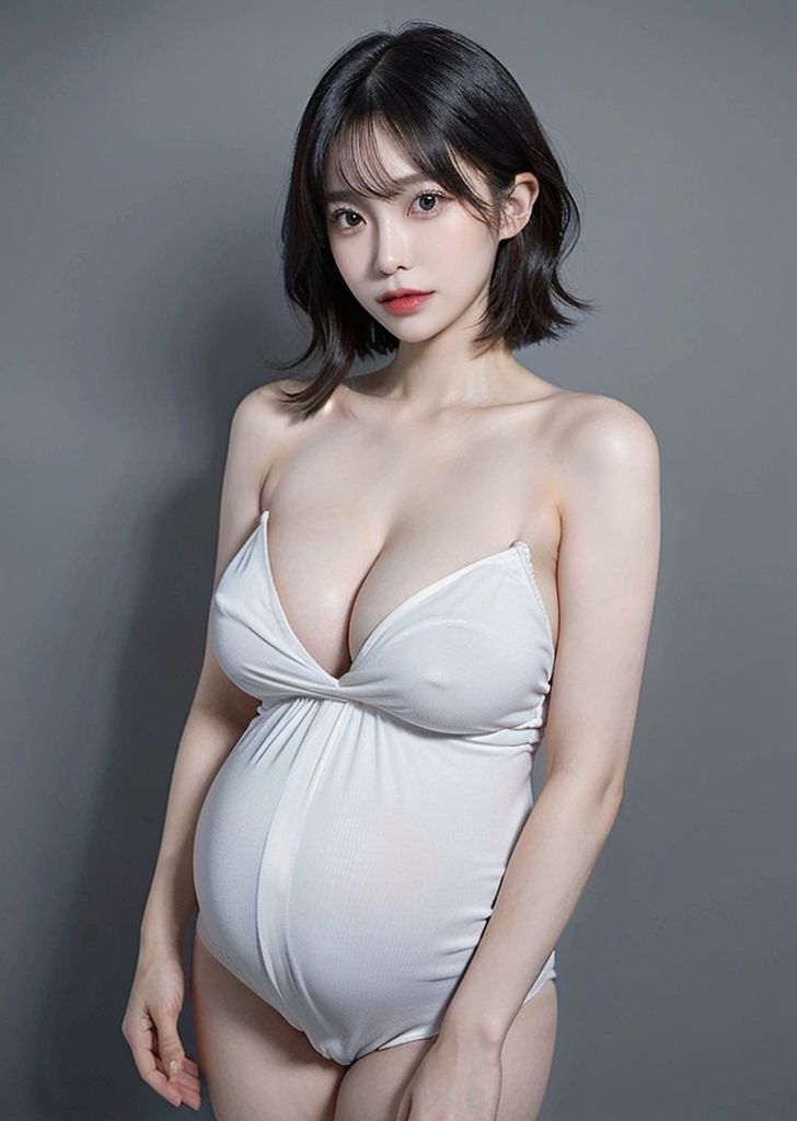 サンプル画像3:マタニティーヌード写真集(AIグラビア宝庫) [d_331125]