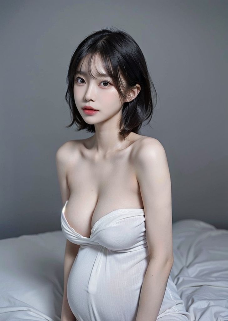 サンプル画像4:マタニティーヌード写真集(AIグラビア宝庫) [d_331125]