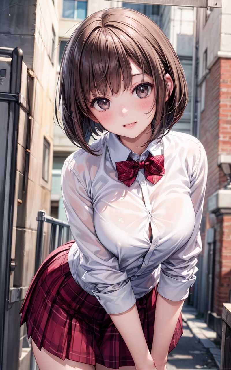 サンプル画像1:グラビア＆裏画像 JKアイドル 戸塚あや(AIらぼんぬ) [d_331181]