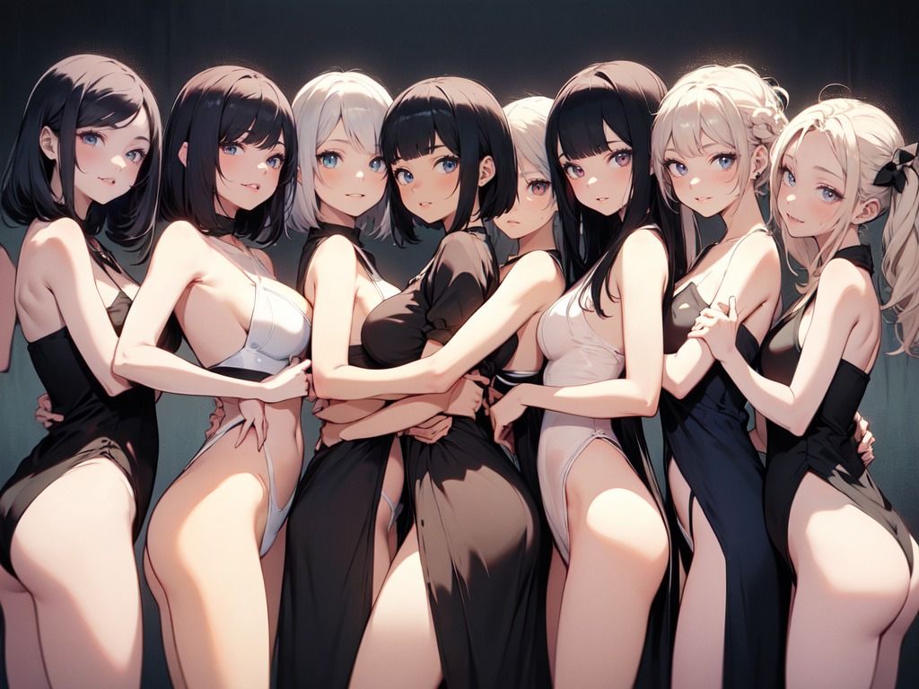 サンプル画像3:美少女ハーレム2(宇治抹茶) [d_331186]