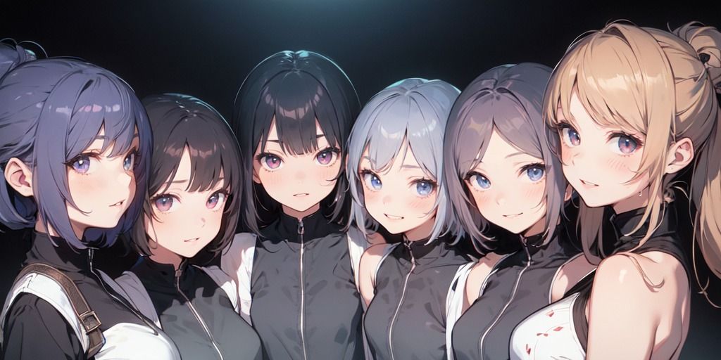 サンプル画像6:美少女ハーレム2(宇治抹茶) [d_331186]