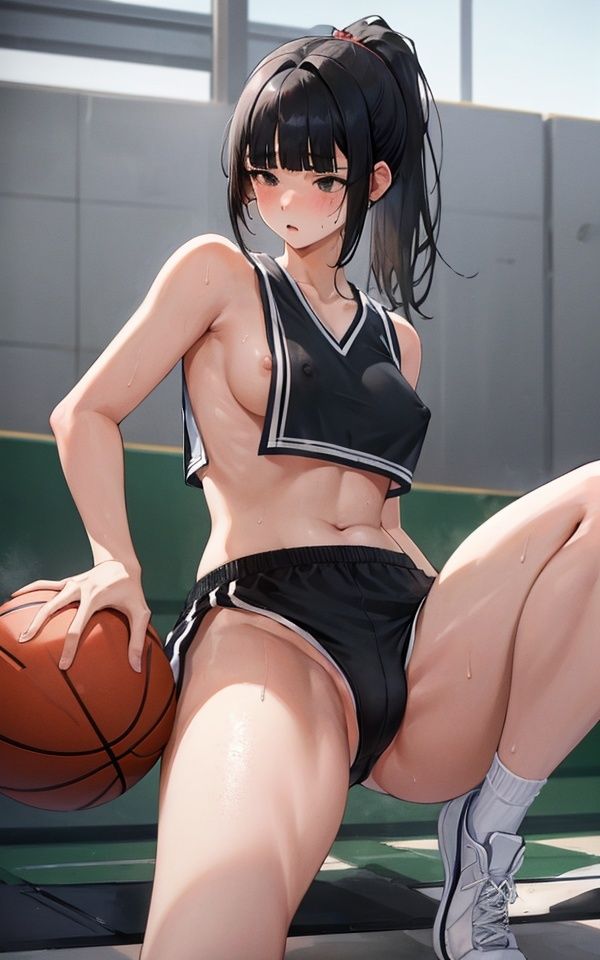 サンプル画像4:男の子ってこれが嬉しいの？バスケ少女のオナネタ提供(panpanyama1) [d_331237]