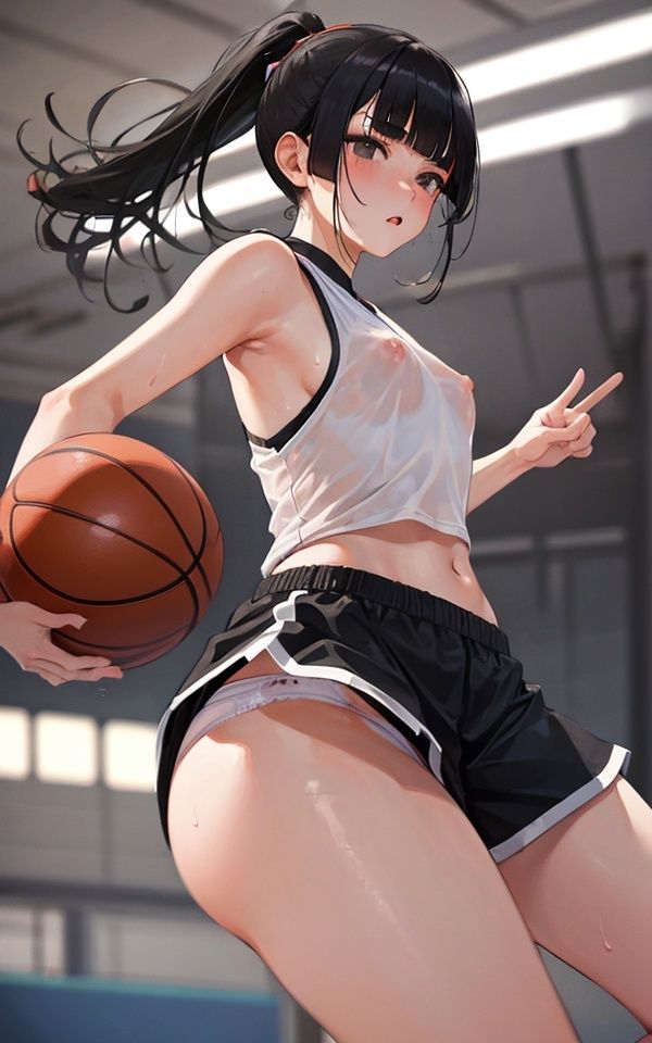 サンプル画像5:男の子ってこれが嬉しいの？バスケ少女のオナネタ提供(panpanyama1) [d_331237]