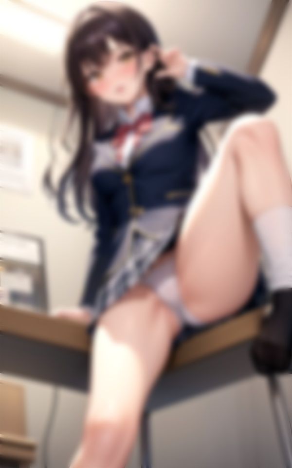 サンプル画像2:ロリパンチラ〜制服を着た童顔巨乳がパンツをみせつける〜売春行為で5万円をくれる(セクシーダイナマイト企画) [d_331255]