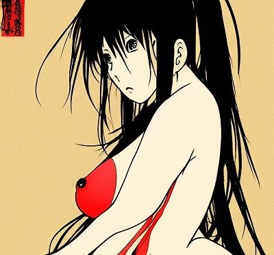【無料】【無料！】美女アニメ風浮世絵の素材画像（商用利用OK） (d_331263zero) - d_331263zerojp-007