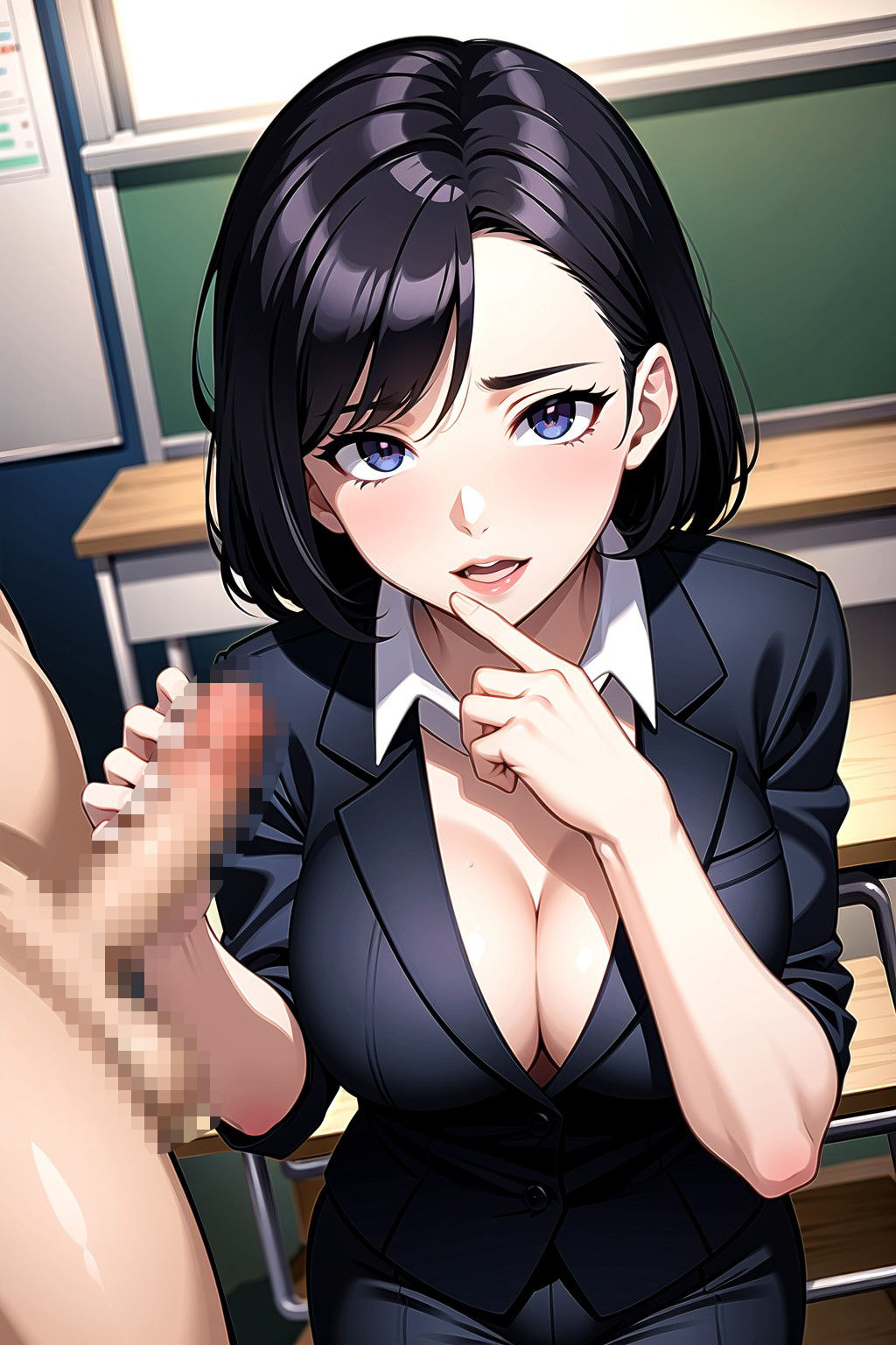 サンプル画像4:女教師コレクション エッチな女教師は好きですか？(DOKAN) [d_331304]