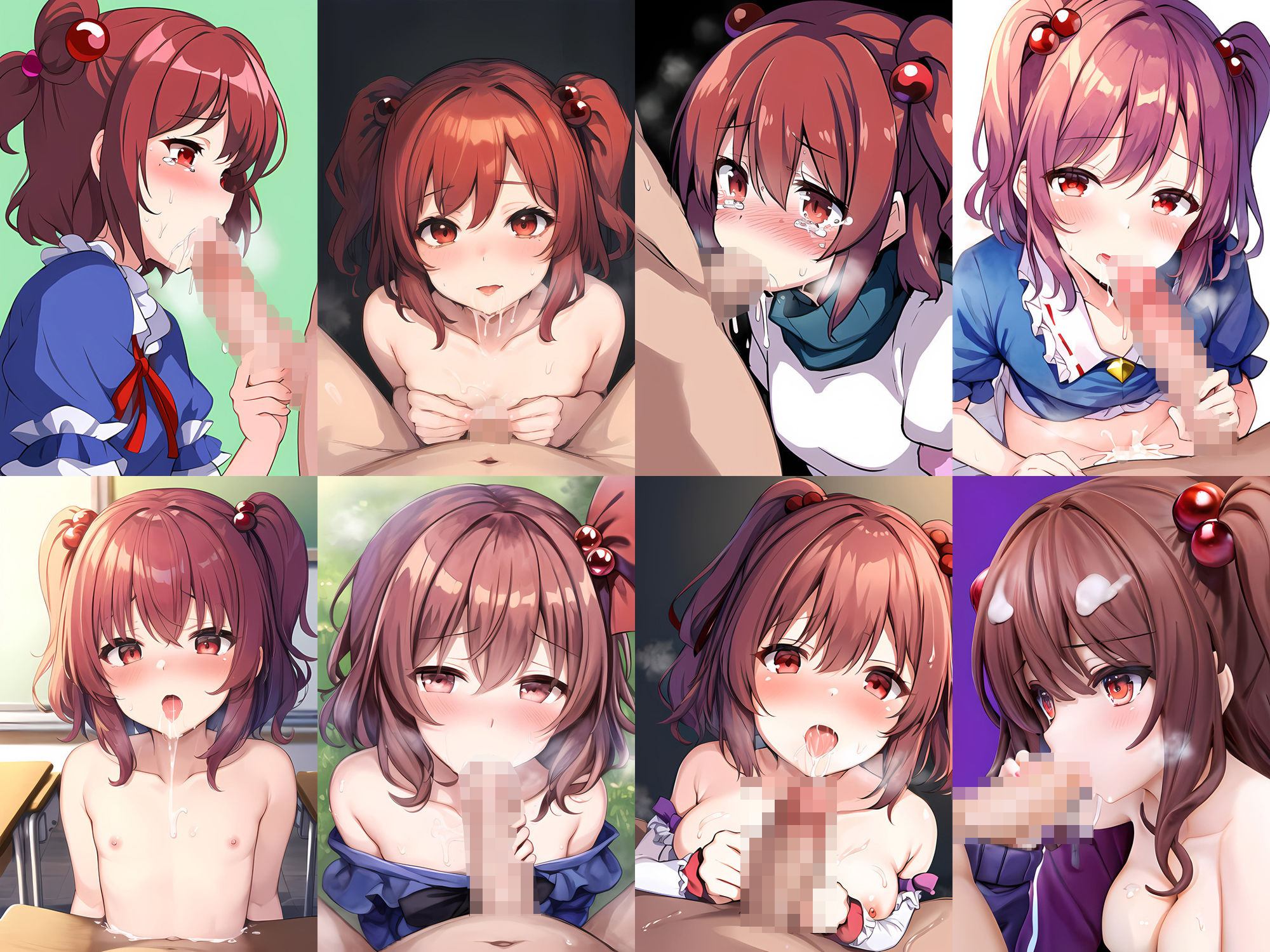 サンプル画像1:死神少女フェラHCG集129枚(あいそぼ（AIで遊ぼ）) [d_331354]