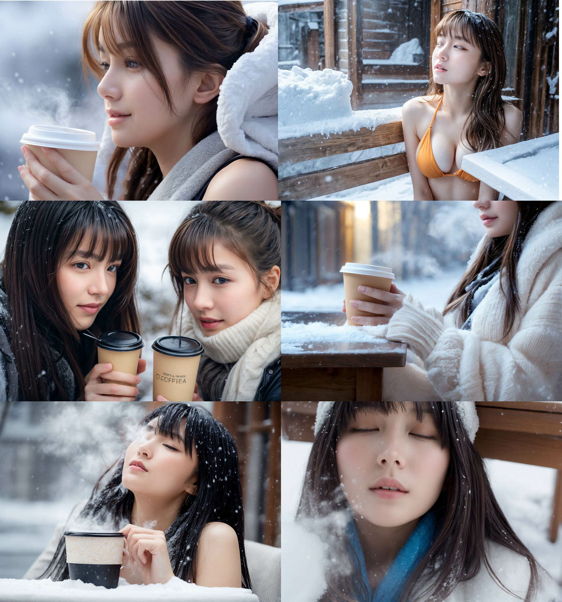 雪山グラビア撮影会 vol.1 〜みんなで楽しく撮影会 のはずが・・〜