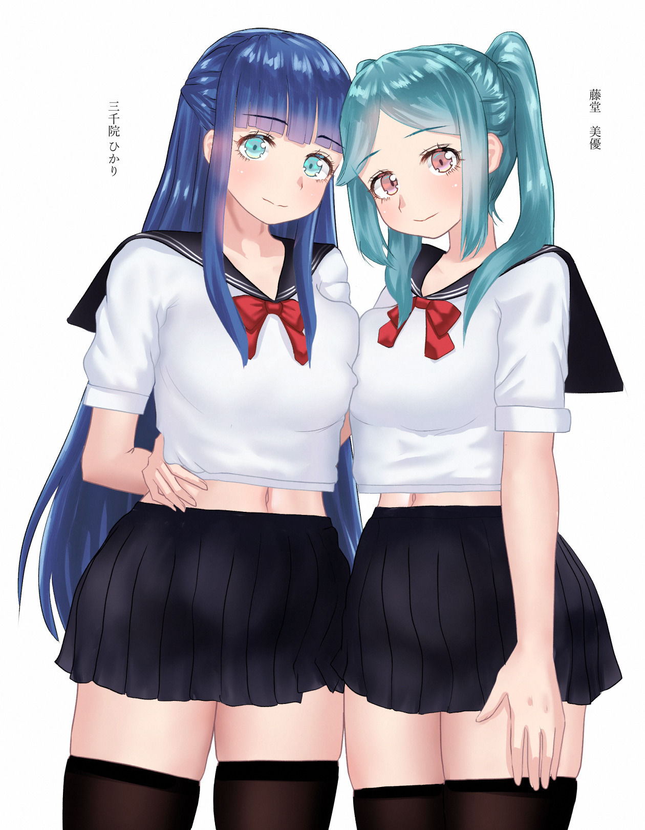 サンプル画像1:ももれぷニーソ百合娘 2023/11セット(ももれぷ) [d_331469]