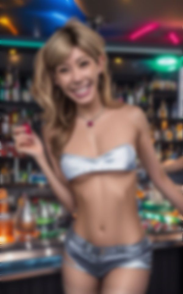 サンプル画像2:黒ギャルが野球拳で大負け特集！真夜中のクラブで野球拳で負けて美乳をみせるパリピDX(媚薬DNA) [d_331515]