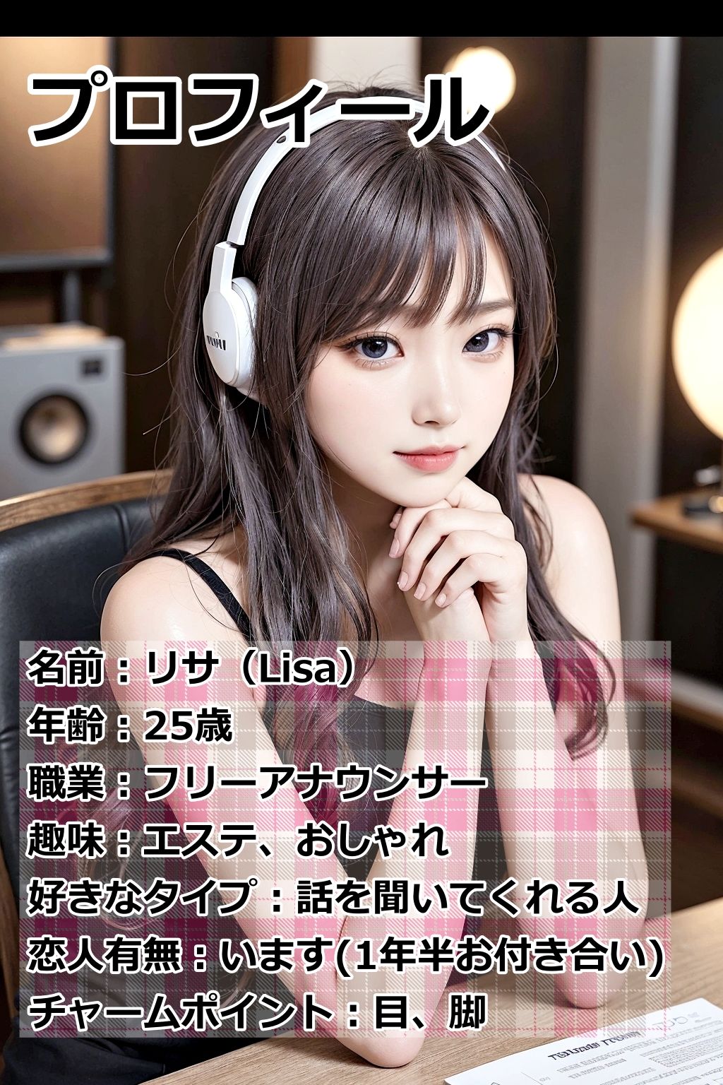 サンプル画像1:フリーアナウンサー「リサ」の開脚(あらぶるま18＋) [d_331529]