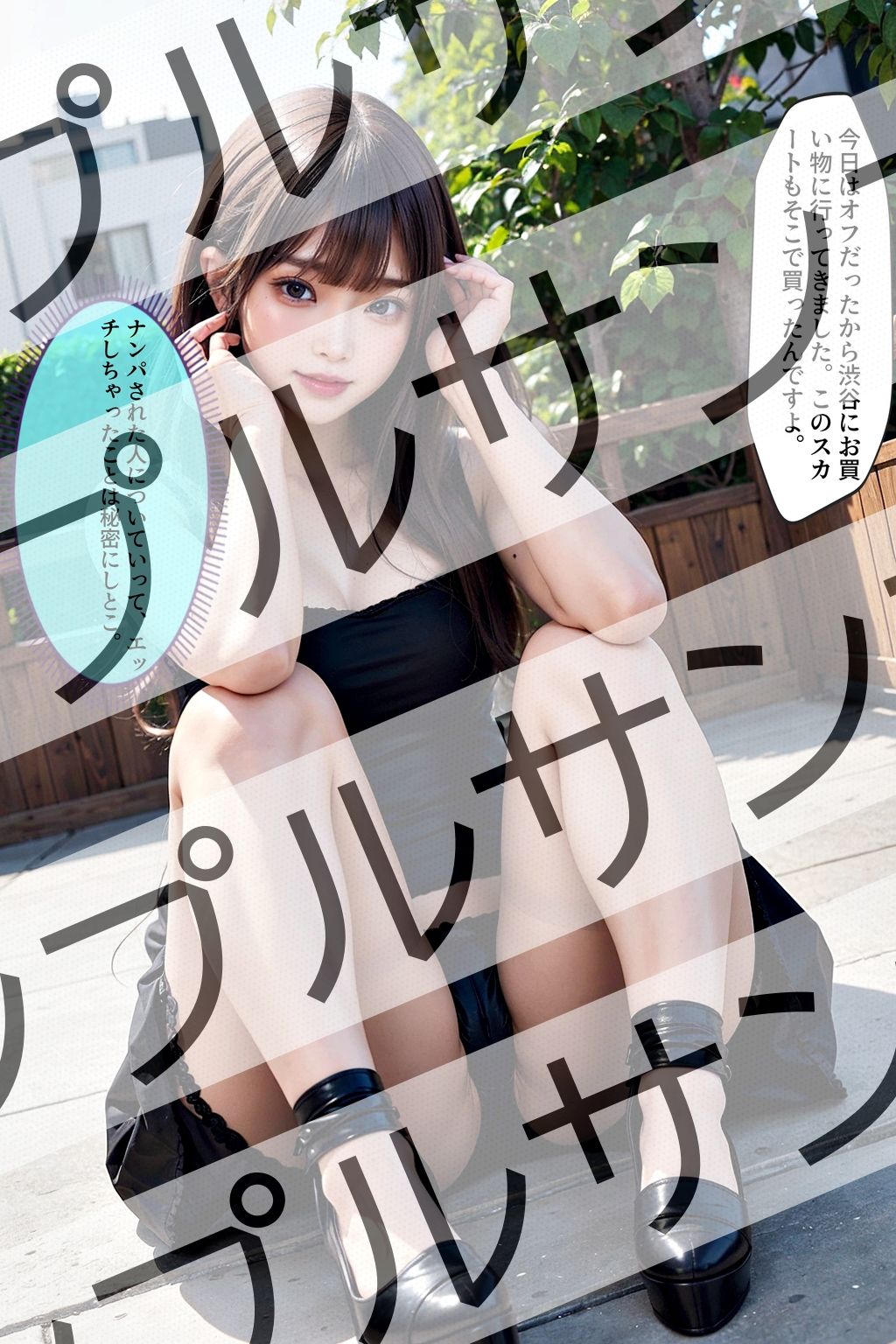 サンプル画像4:フリーアナウンサー「リサ」の開脚(あらぶるま18＋) [d_331529]