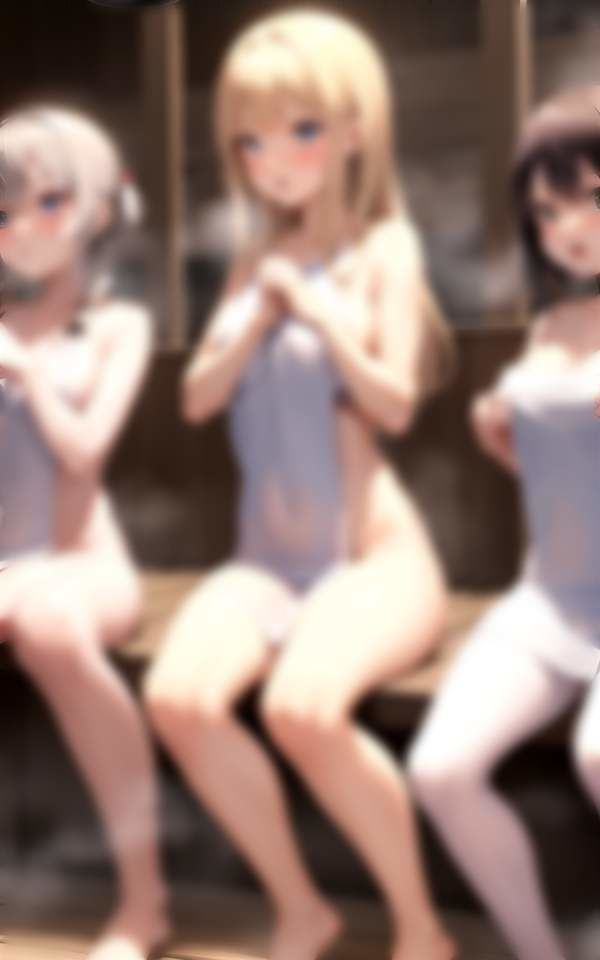 サンプル画像1:秘密女学園サウナ部 女だらけのサウナに男1人乱入(200円SALE) [d_331533]