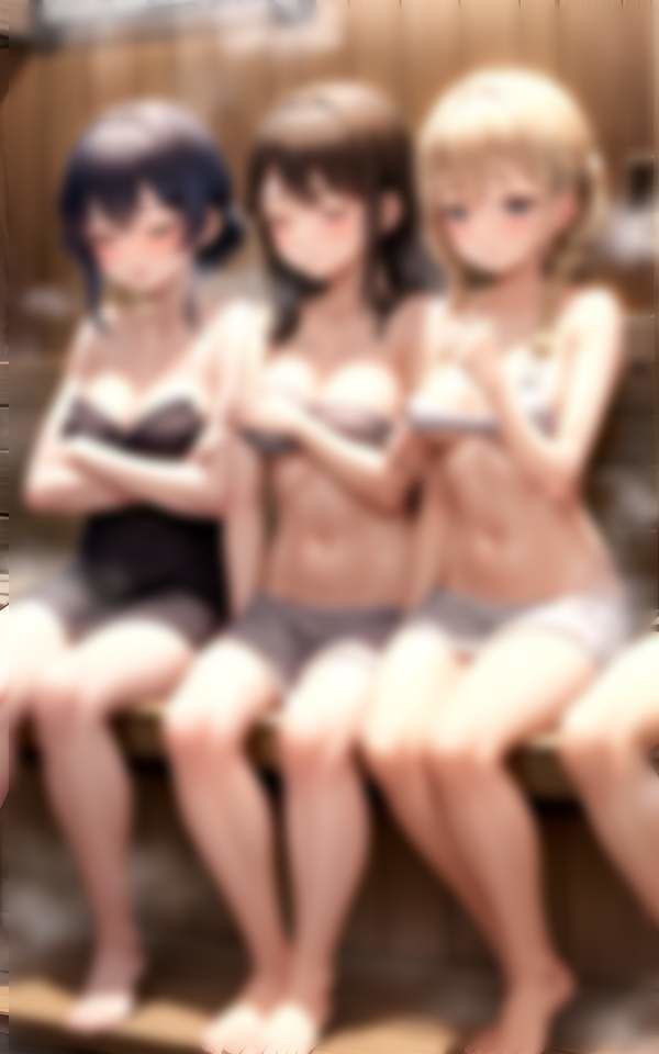 サンプル画像3:秘密女学園サウナ部 女だらけのサウナに男1人乱入(200円SALE) [d_331533]