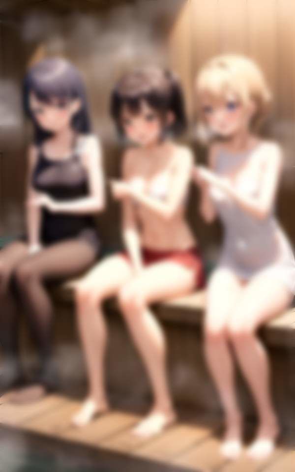 サンプル画像4:秘密女学園サウナ部 女だらけのサウナに男1人乱入(200円SALE) [d_331533]