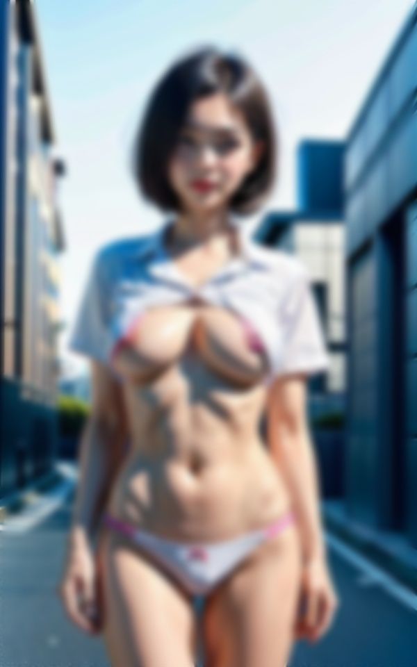 サンプル画像5:Gカップ巨乳変態美少のどこでも痴女散歩(美女-LABO) [d_331564]