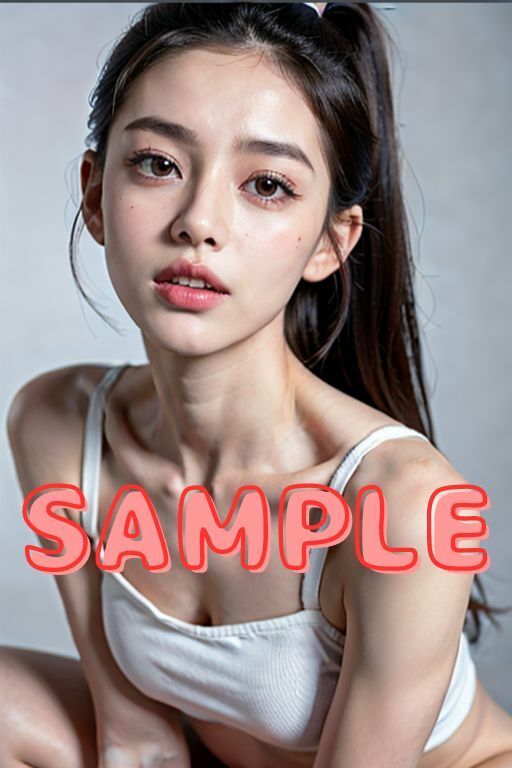 サンプル画像4:あばらの浮き出たスレンダーボディ ガリちっぱいな陽キャチアガール 揺れないおっぱいを堪能したい(TKG) [d_331605]