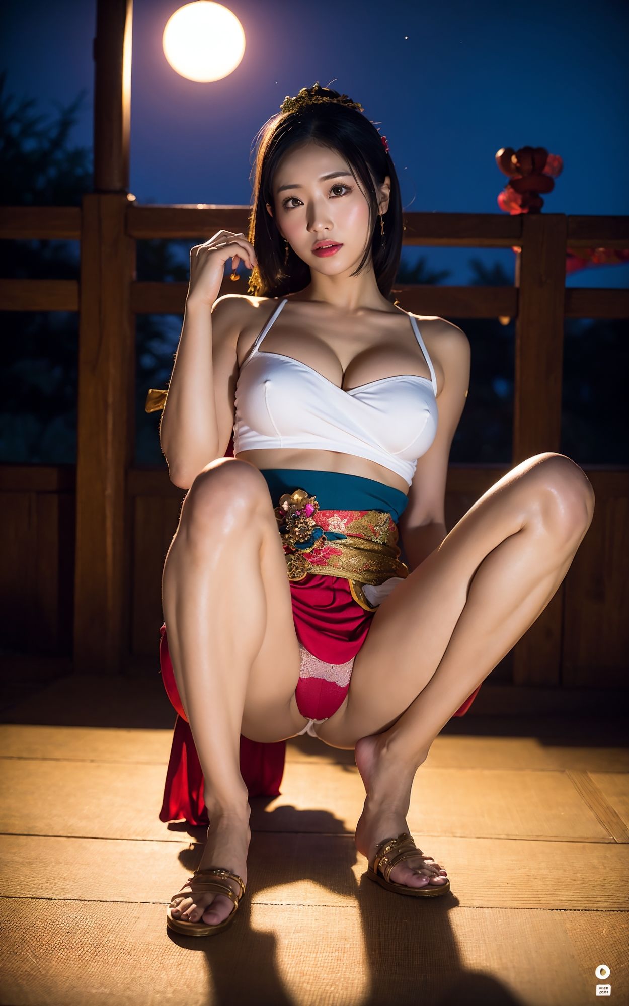 サンプル画像3:花魁 Vol.1(AIgirls印刷所) [d_331636]