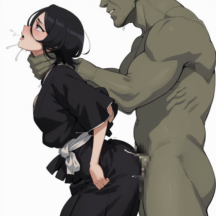 サンプル画像1:首絞め凌●28，Bleachヒロイン達が完全敗北屈服絞め(hiropinai) [d_331660]