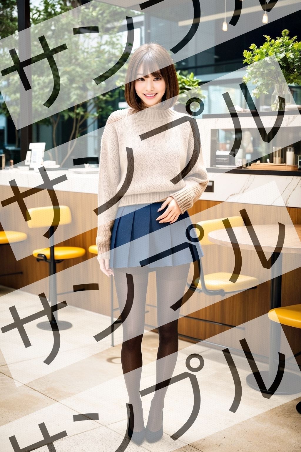 サンプル画像3:上品なお姉さんの美しい黒スト脚 – Beautiful black legs of an elegant woman -(あらぶるま) [d_331662]