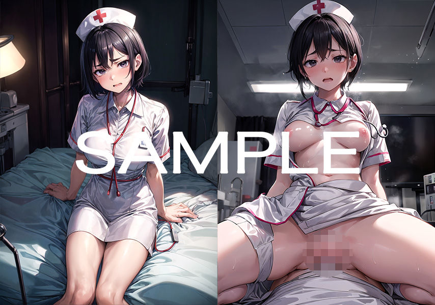 サンプル画像3:新人ナース 孕ませ教育実習(aiもみむ出版) [d_331691]