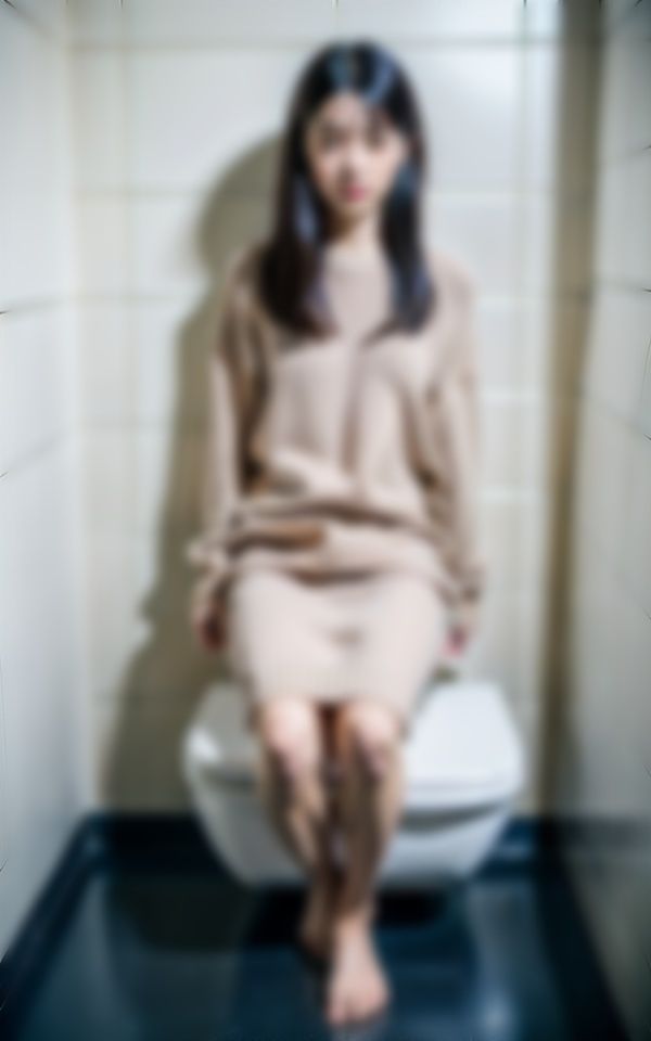 サンプル画像2:【W.Cでオナニー】図書館のトイレにこもる美女・・・くちゃくちゃと音がする図書室の聖域(熟女コレクターズ企画) [d_331818]