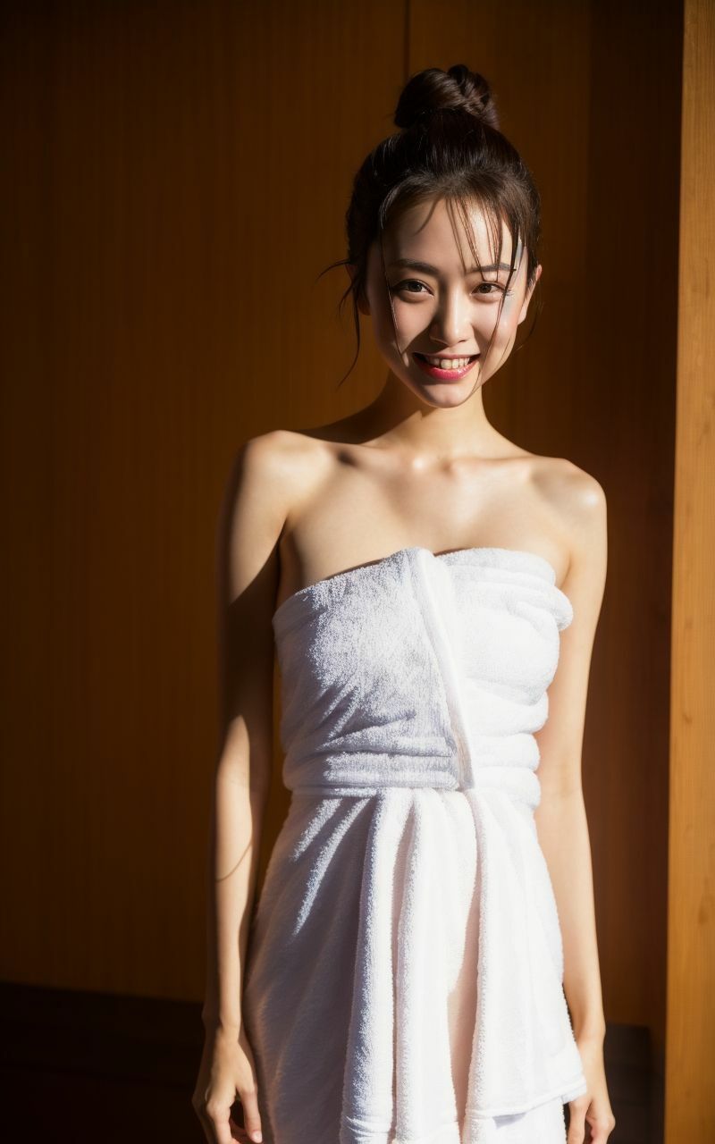 サンプル画像2:かわいい女の子が女風呂に入って行ったので覗いてみた 【305ページ】(春風さくら) [d_331922]