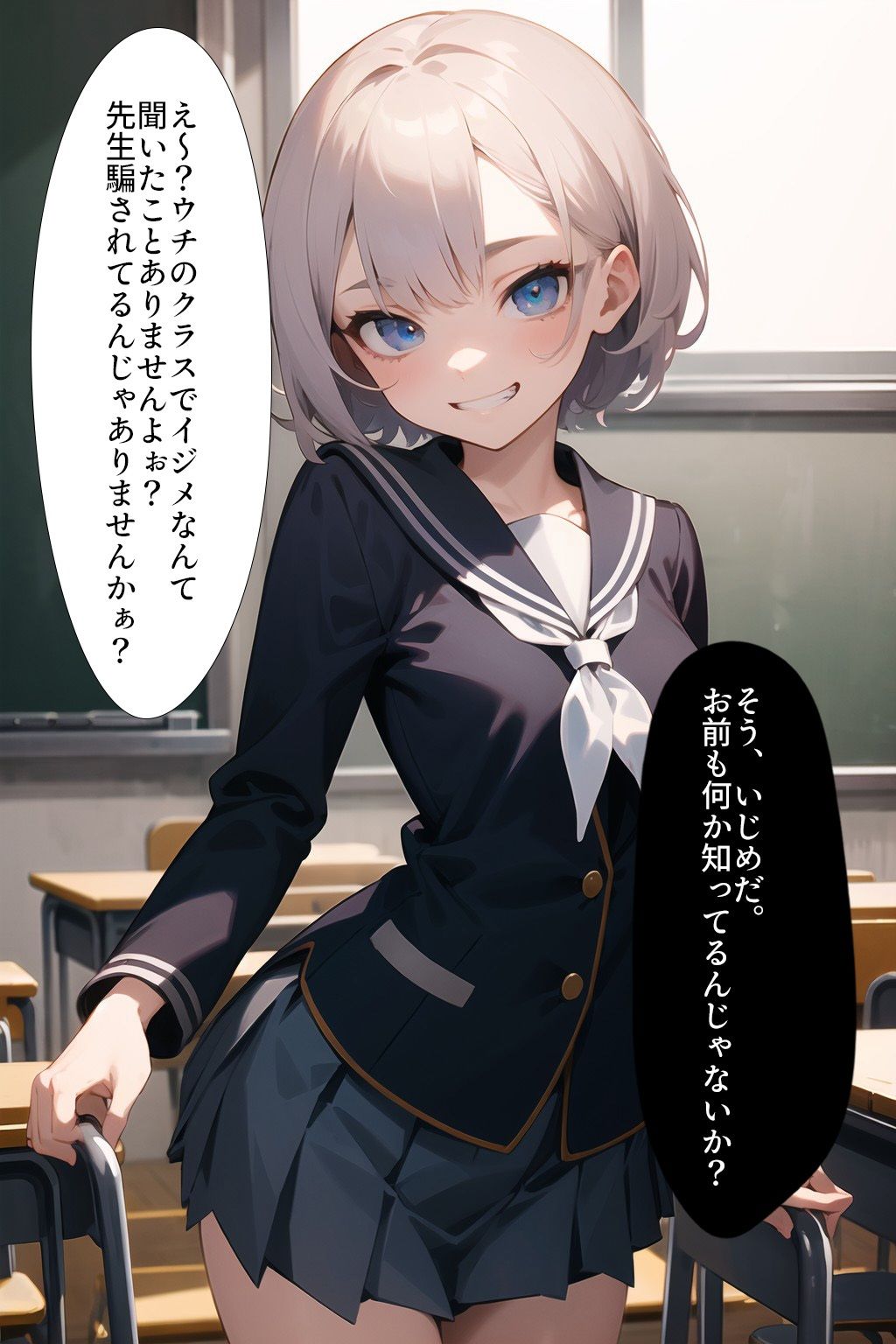 サンプル画像1:いじめっ娘JKわからせ(ココナッツパンチS) [d_331955]