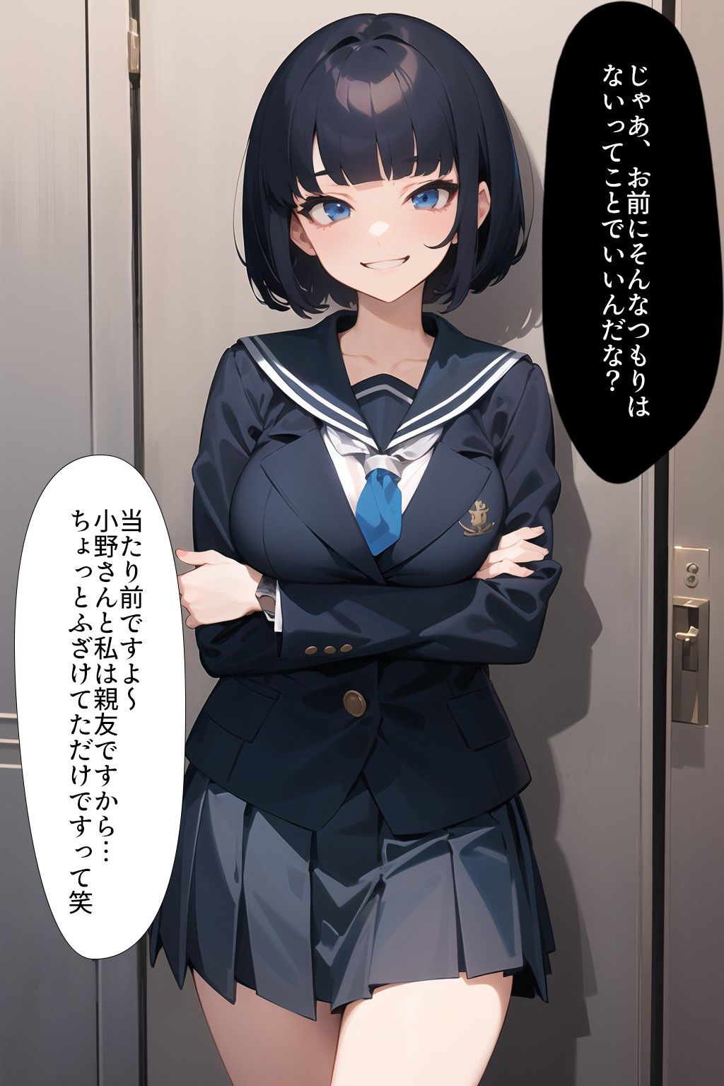 サンプル画像2:いじめっ娘JKわからせ(ココナッツパンチS) [d_331955]