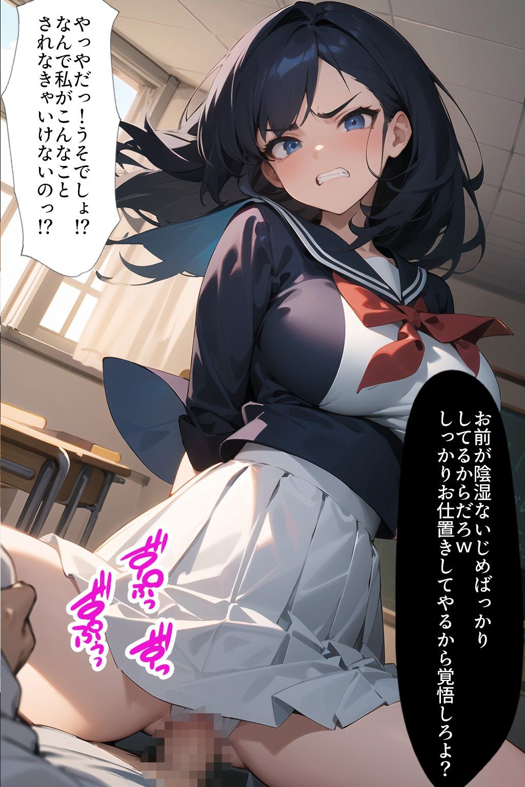 サンプル画像3:いじめっ娘JKわからせ(ココナッツパンチS) [d_331955]