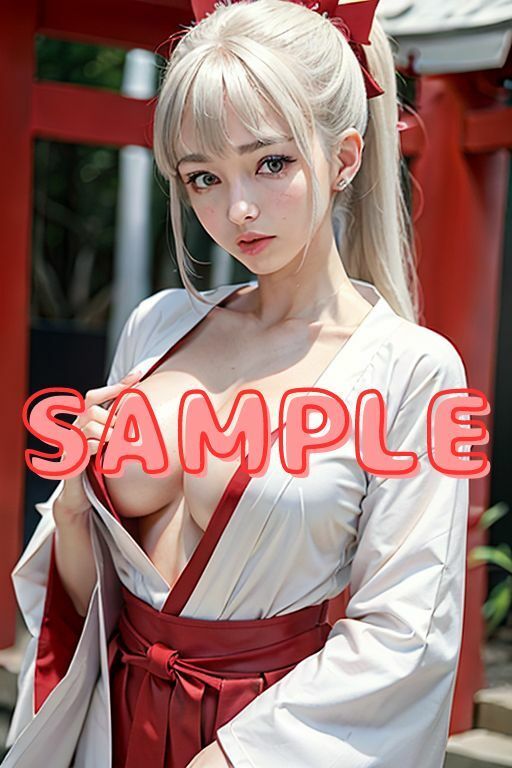 サンプル画像5:ブロンド巨乳留学生の罰当たりな巫女バイト日記 神様ごめんなさい(Gストリーム) [d_331960]